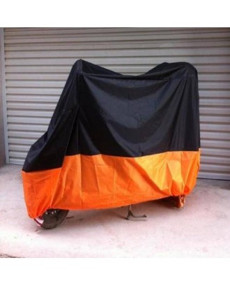 Motorcycle Cover Waterproof With Lock-holes XXL Rain Dust UV Protector