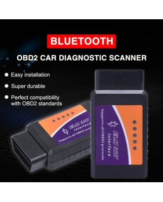 ELM327 Bluetooth Interface OBDII Diagnostic Car Scanner Scan