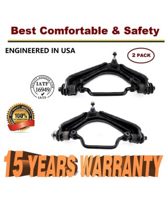 2002-2005 Ford Explorer Mercury Mountaineer 2 Front Upper Control Arm Ball joint - 15 YR WARRANTY